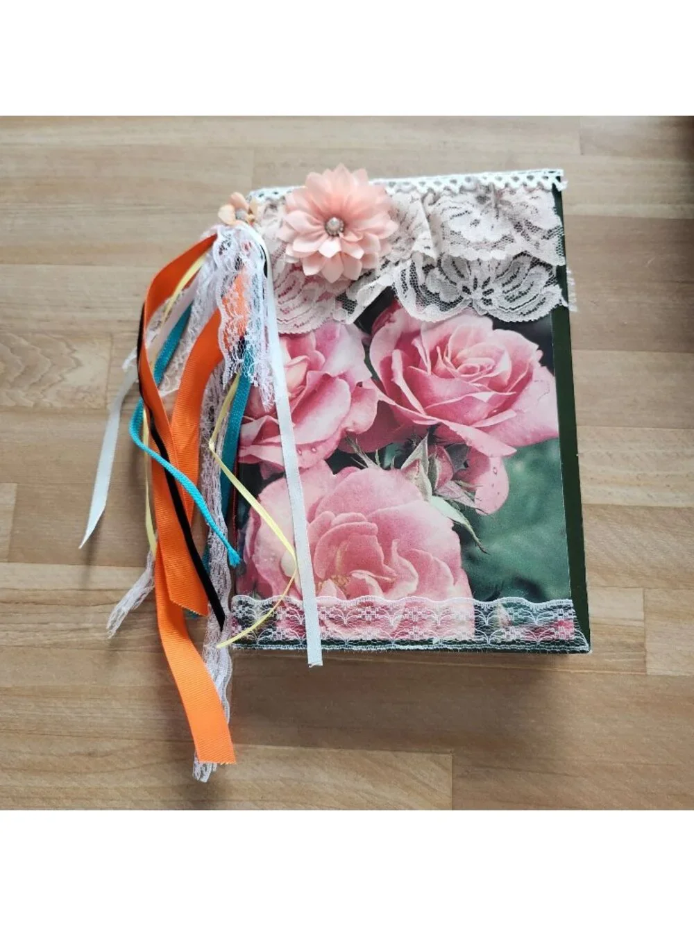 Junk Journal Handmade Hardcover Hand Bound 162 pages